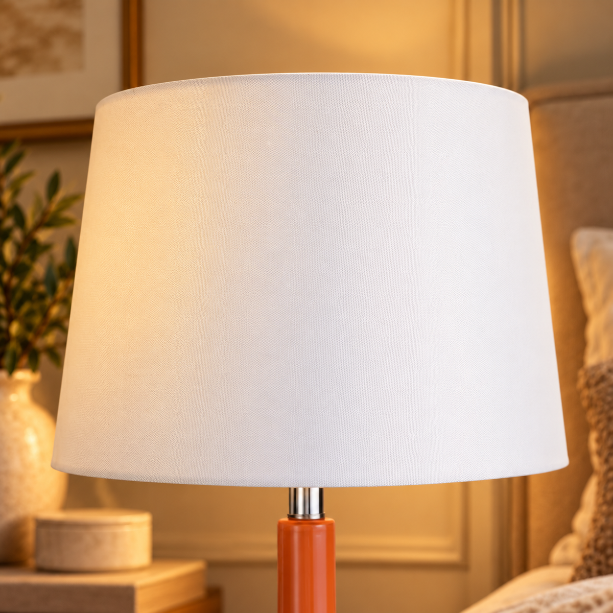 Beresford Glass and Metal Table Lamp